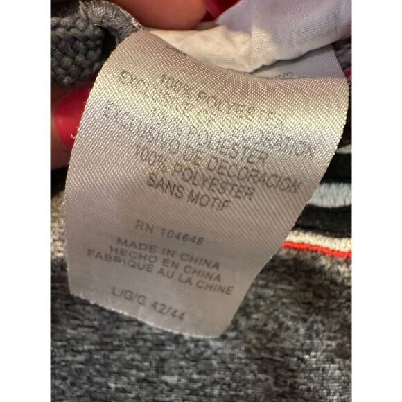 UGA Georgia Bulldogs Section 101 Majestic Hoodie Adult Large Dark Gray Dawgs - Picture 6 of 6